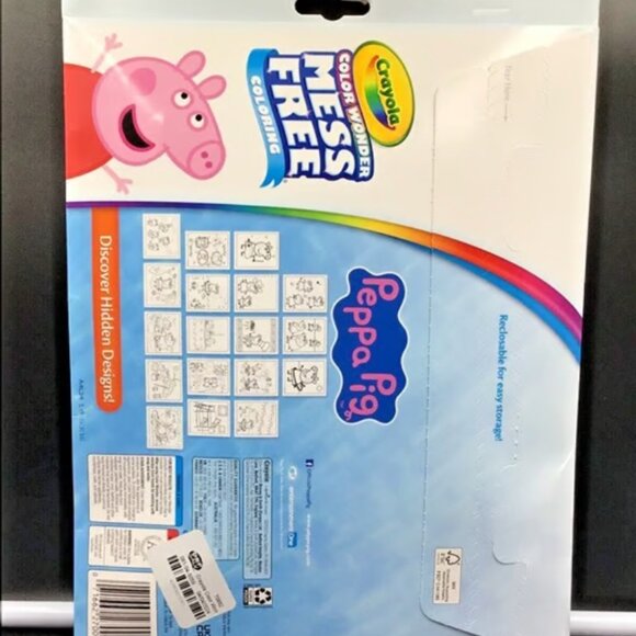 2023 New Crayola Color Wonder Mess Free Coloring Peppa Pig - Picture 3 of 3